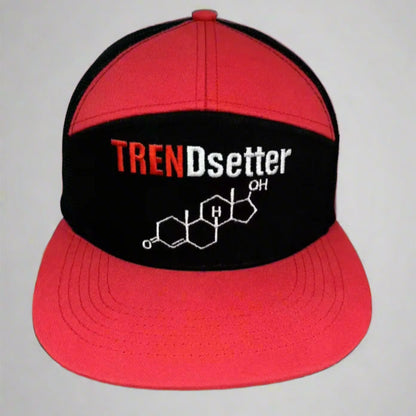 TRENDsetter | Red Snapback Trucker Hat