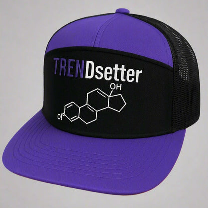 TRENDsetter | Purple Snapback Trucker Hat