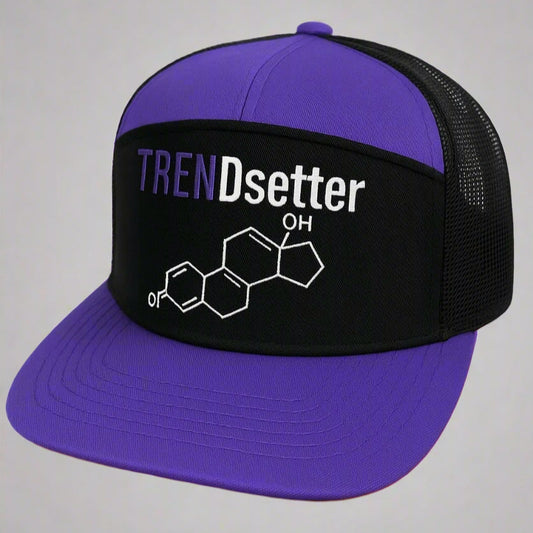 TRENDsetter | Purple Snapback Trucker Hat